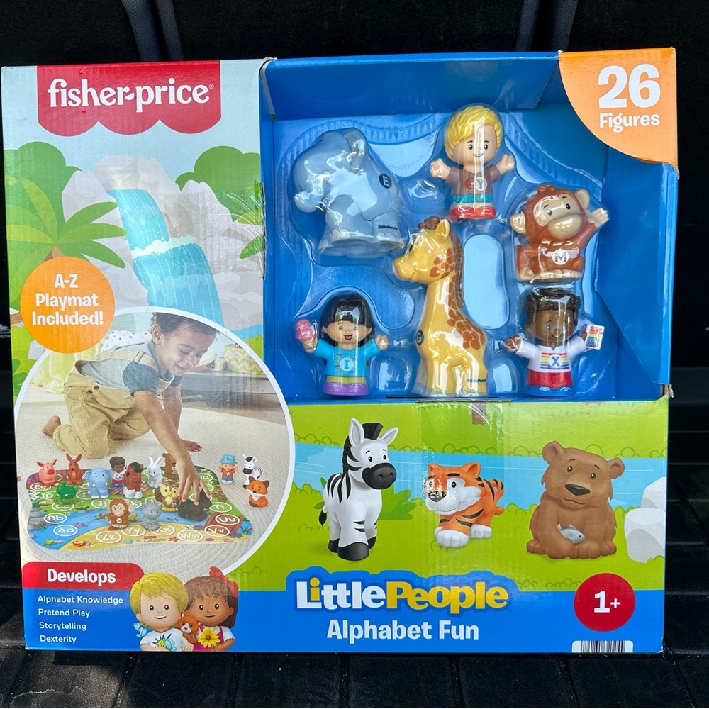 Fisher Price Little people Alphabet fun, playmat and 26 figures